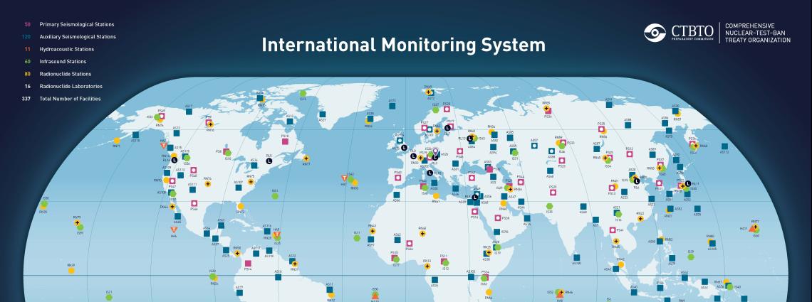 IMS Map  CTBTO