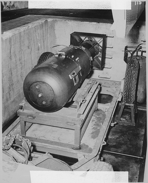 Atomic bomb, nicknamed “Little Boy”, which was dropped on the city of Hiroshima on 6 August 1945