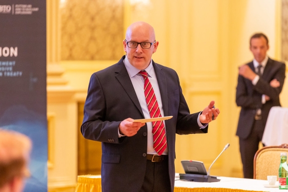 Andrew Collinson, On-Site Inspection Division's Health and Safety Officer