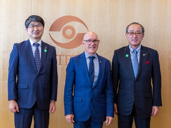 CTBTO Executive Secretary Floyd meets Mayor of Nagasaki, Tomihisa Taue and Mayor of Hiroshima, Kazumi Matsui