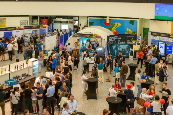 The CTBTO exhibit at the Long Night of Research