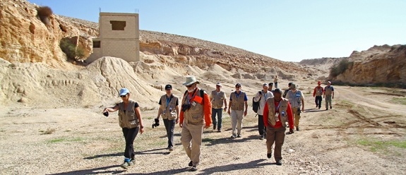 OSI inspection team heading back to base of operations