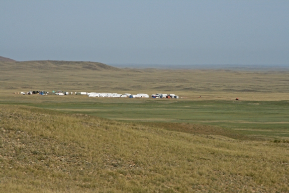 The CTBTO integrated on–site inspection exercise took place at the former Soviet Union nuclear test site Semipalatinsk.