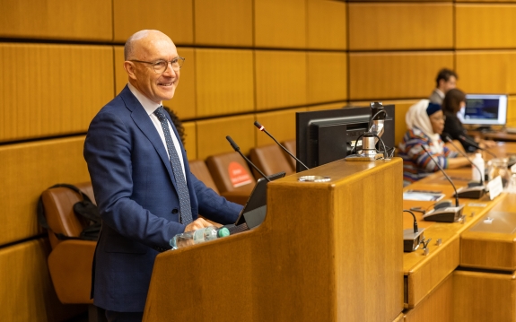 Executive Secretary Robert Floyd opens 7th Workshop on Operation and Maintenance (O & M) of IMS