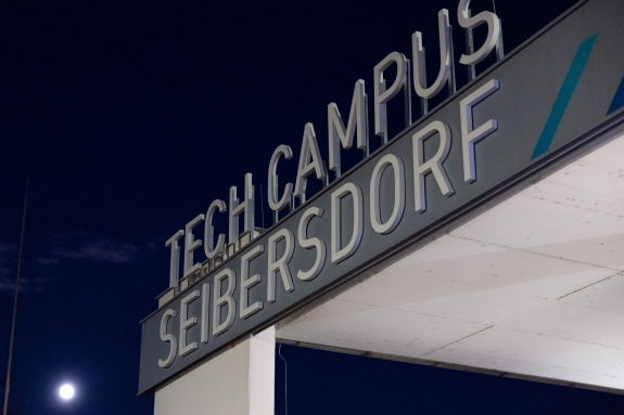 Exterior of CTBTO Technology Support and Training Centre (TeST Centre) in Seibersdorf, Lower Austria