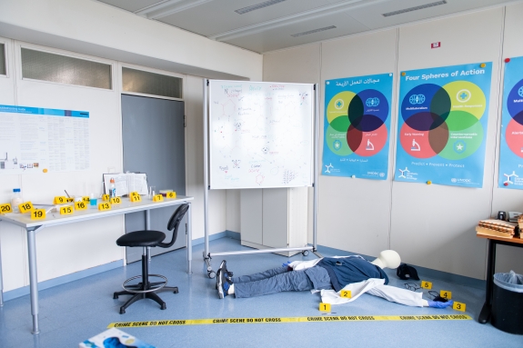 UNODC workshop demonstrating applications of forensics