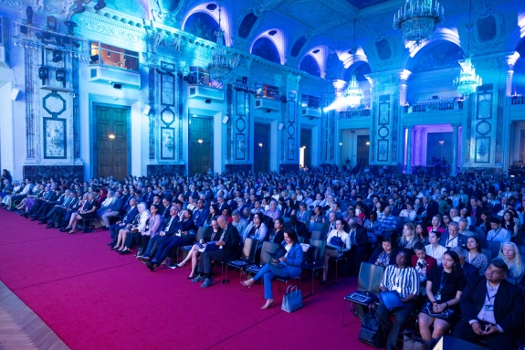 Audience during high-level opening session