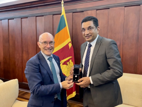 Floyd honours Minister of Foreign Affairs, Ali Sabry