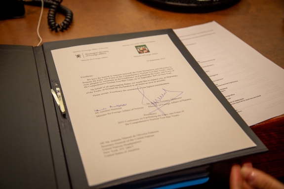 Final Declaration negotiated and issued by Conference participants
