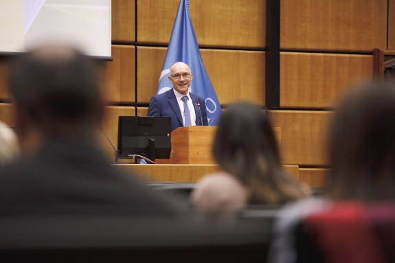 CTBTO Executive Secretary Robert Floyd delivering opening remarks