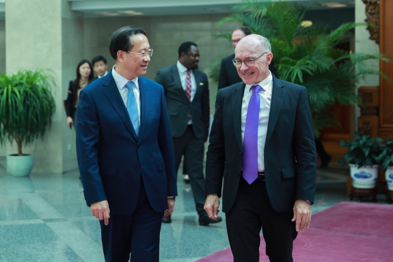 Ma Zhaoxu, Deputy Foreign Minister of China meeting CTBTO’s Floyd