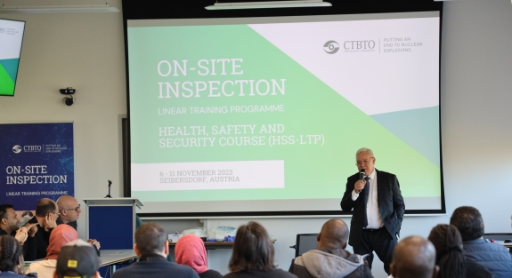 OSI Health, Safety and Security Course - Linear Training Programme, Oleg Rozhkov, Director of OSI Division,  November 2023