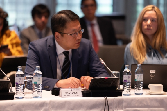 Junan Zhang, Director of Legal and External Relations Division