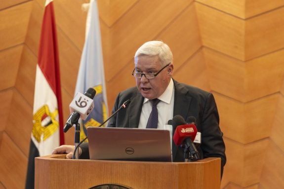 Oleg Rozhkov, Director of On-Site Inspection (OSI) Division speaks at RIC-26