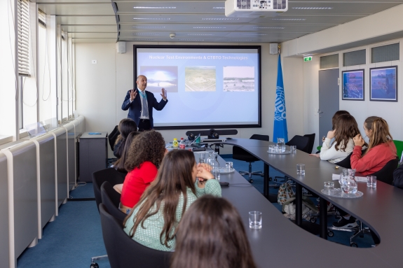 An International Monitoring System (IMS) hydroacoustic expert explains how CTBTO technologies are used to detect nuclear testing around the world