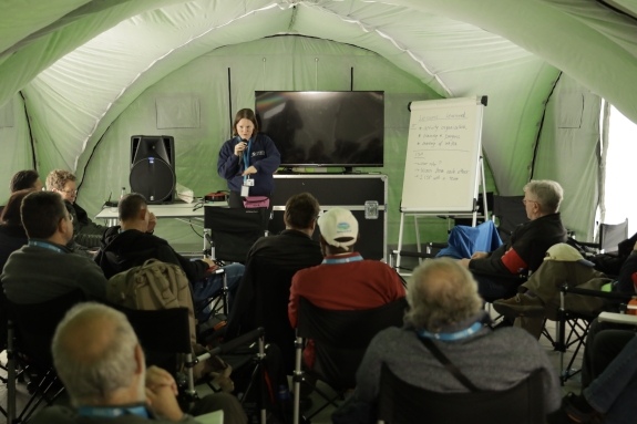 Briefing on lessons learned during the ISP training  