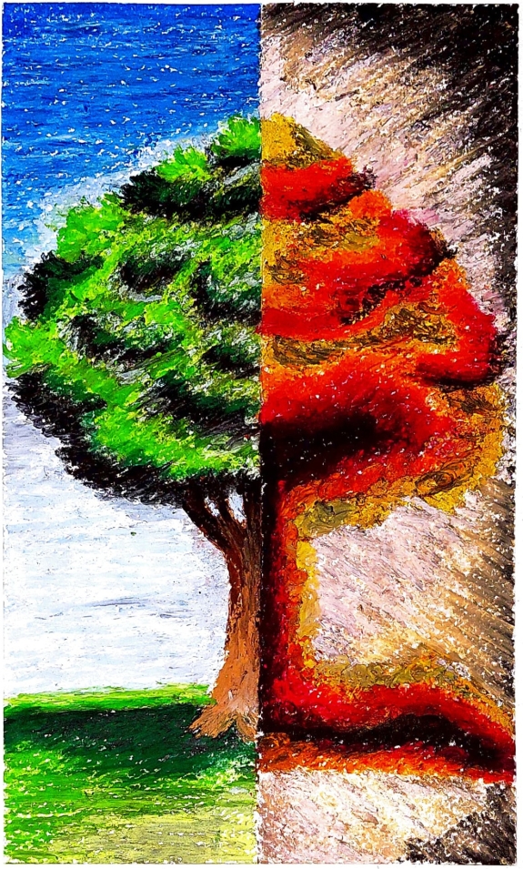 Artwork by nuclear engineer, Fahma Roswita, Indonesia