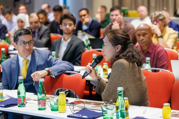 Dongmei Han, Head of International Data Centre (IDC) Division, speaking during panel discussion