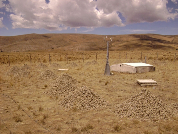 Infrasound station IS08, La Paz, Bolivia 