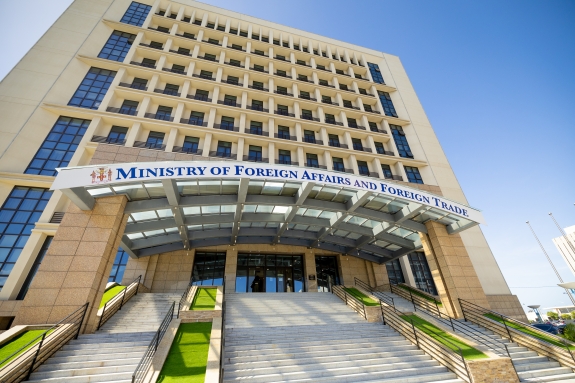 Exterior of CTBTO LAC workshop, Jamaica’s Ministry of Foreign Affairs and Foreign Trade