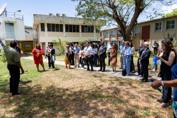 Visit to Jamaica’s National Data Centre (NDC), University of West Indies, Kingston on day two
