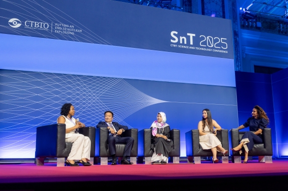 Panel discussion “90 to 100: IMS Completion Through Collaboration” during high-level plenary 
