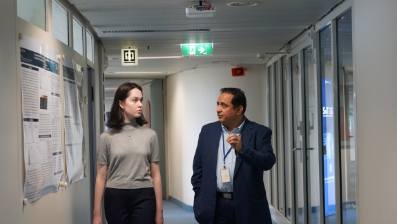 In-person mentoring session at CTBTO’s headquarters in Vienna 