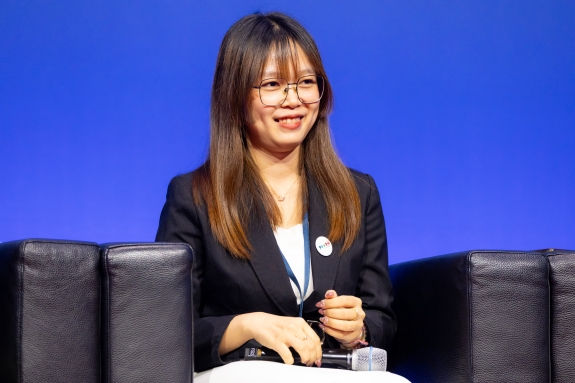 Mentee takes part in high-level panel discussion on advancing representation at SnT2025