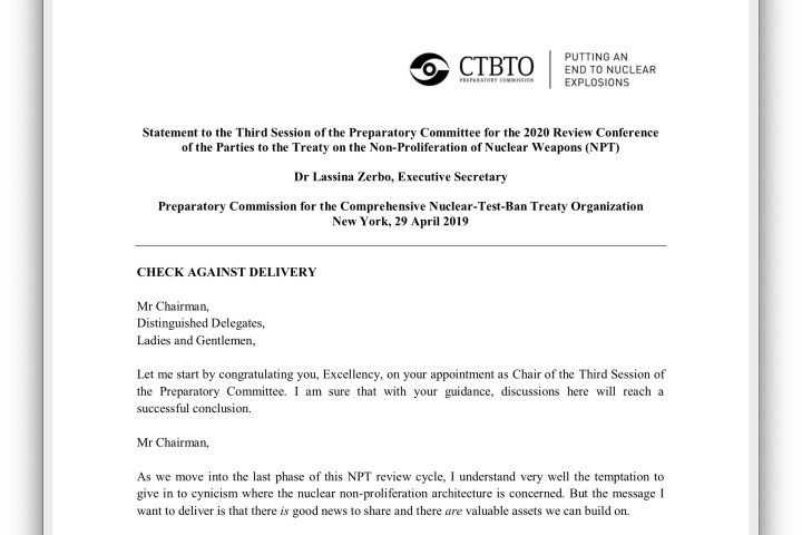 CTBTO_NPT_PrepCom2019ES_statement